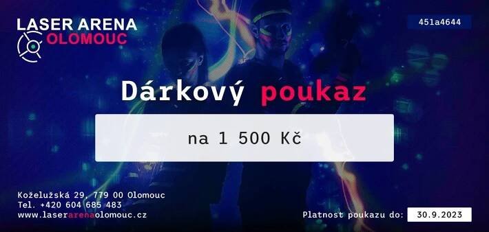 Ceník | Laser Aréna Olomouc