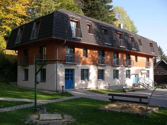 Penzion Pod Smrkem - Budova B Lipová-lázně Exteriér fotografie