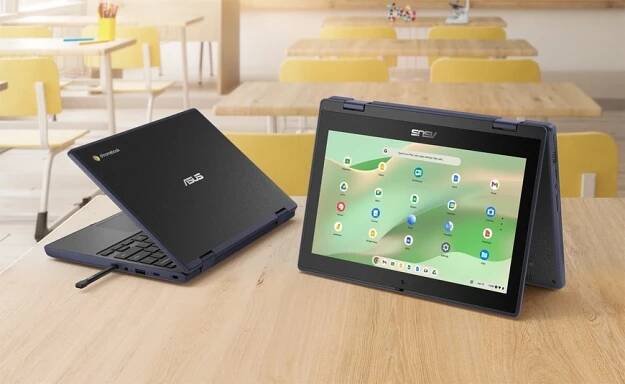 ASUS Chromebook CR11 Flip, šedá