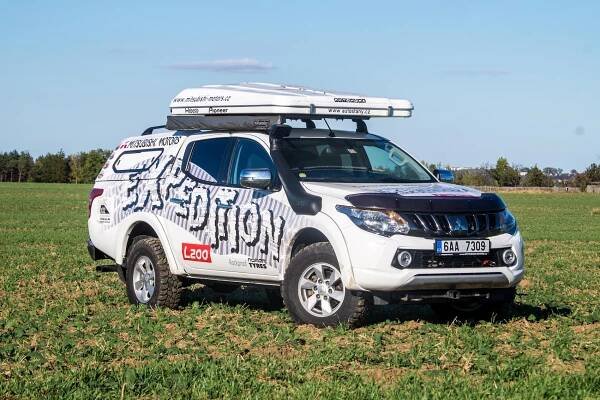 Test Mitsubishi L200 2.4 DI-D MIVEC Expedition: Auto, které vám dá volnost