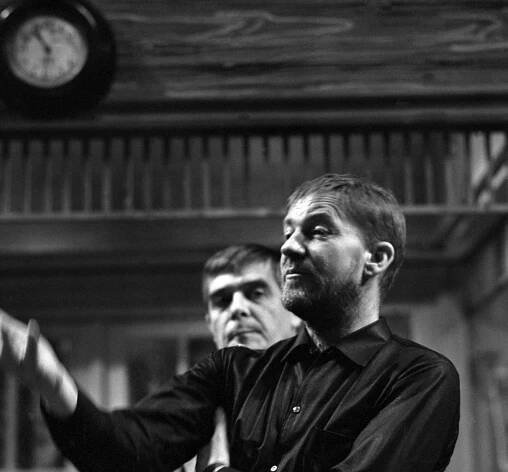 Měsíc s dýmkou - Z filmu - Václav Voska, Miroslav Macháček