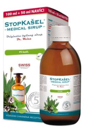 StopKašel Medical sirup Dr.Weiss 100+50ml NAVÍC
