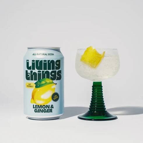 Living Things Lemon Ginger — Cukrfree Shop