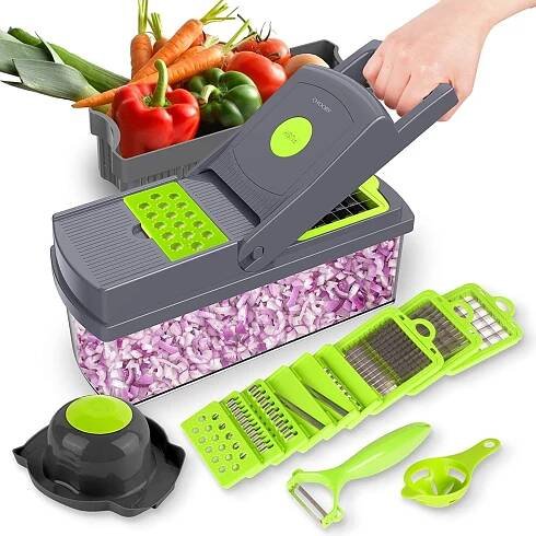 Multifunkční kráječ zeleniny Veggie Slicer 14v1 | Top deals.cz