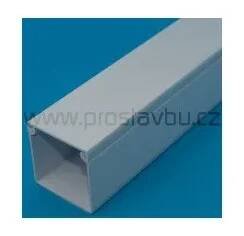 Zakrývací profil s uzávěrem 40x40mm Modular P6114 - 001 bílá
