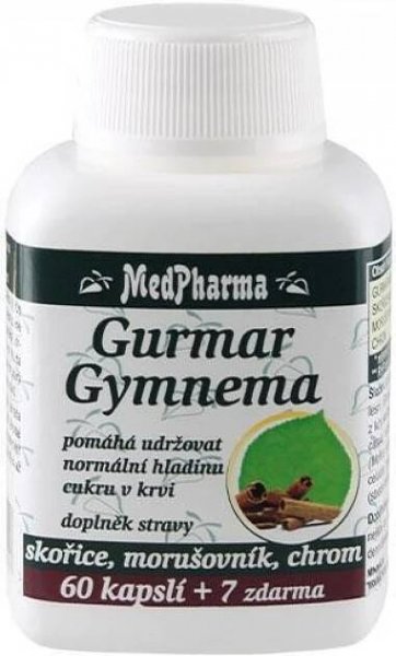 MedPharma Gurmar Gymnema 67 cps. od 144 Kč