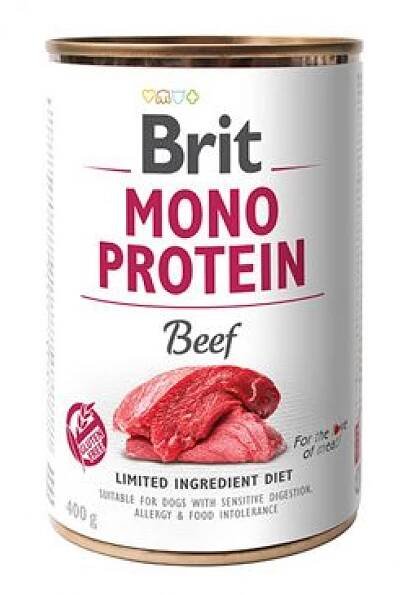 BRIT MONO PROTEIN KRMIVO PRO PSY HOVĚZÍ MASO 400 G