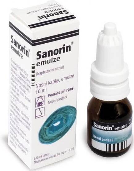 SANORIN EMULZE NAS 1MG/ML NAS GTT EML 1X10ML
