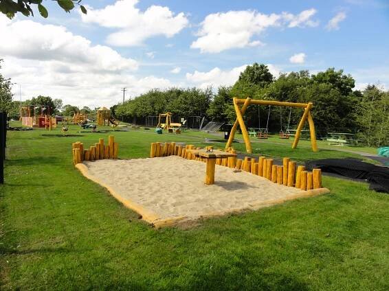 Sand play area in Trim, Co. Meath