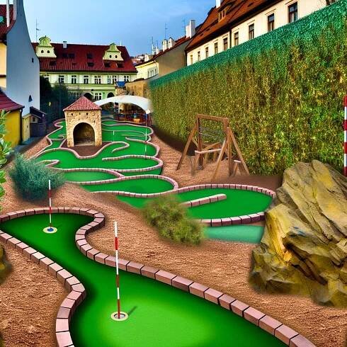 Kam Na Minigolf Praha Hloubětín: Hloubětínský Minigolf - Východní Poklad! » Minigolf-MiniaturGolf.cz