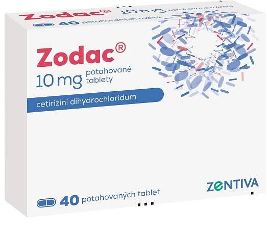 Zodac 10 mg 40 tablet od 169 Kč - NajduZboží.cz