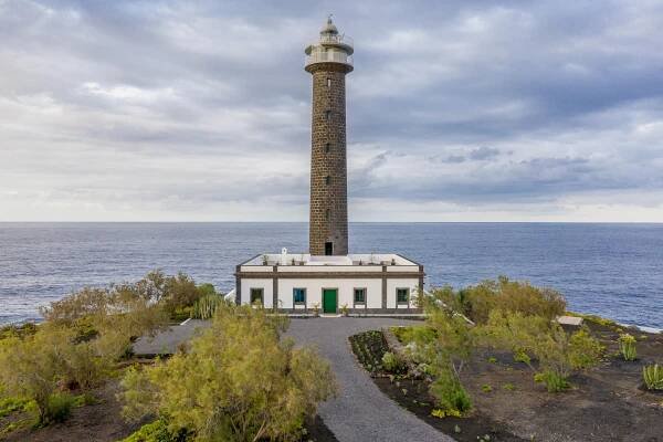 La Palma lighthouse hotel in Canary Islands