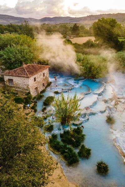These Ancient Hot Springs in Tuscany Are a Bucket List Wellness Destination