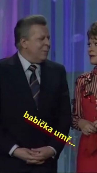 Babička...