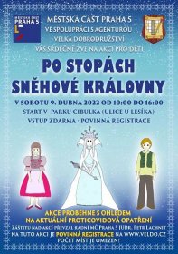 Další „Pohádkový les“, Po stopách Sněhové královny, již v sobotu 9. dubna v Praze 5 na Cibulce | Krajské listy.cz 