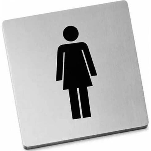 FormAdore - Štítek na pánské WC Indici - Zack