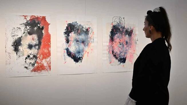 V Krajské galerii výtvarného umění ve Zlíně jsou k vidění malby Martina Čady