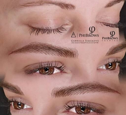 microblading obočí permanent