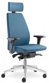 LD SEATING - Kancelářská židle ALVA 330 se záhlavníkem