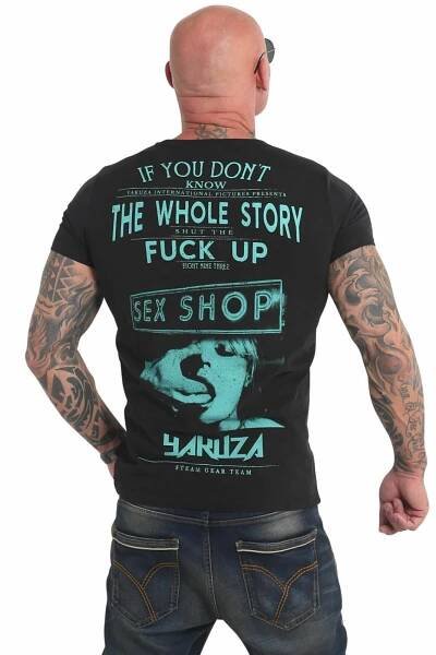 ZNAČKOVÉ PÁNSKÉ TRIKO YAKUZA vel.L - Pánské oblečení