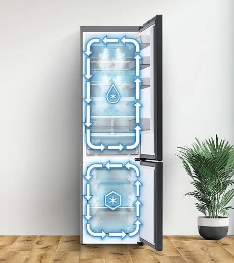 Kombinovaná chladnička Samsung RB38T607BB1/EF / 387 l / 8 kg/24 hod. / 35 dB / černá jen za 16 953 Kč ✅| Vyberte si na iPrice.cz