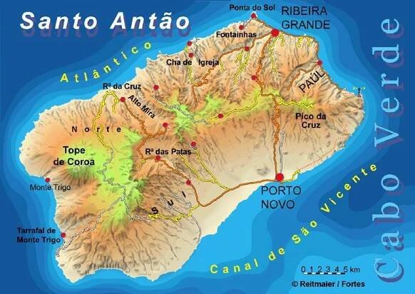 Ilhas de Cabo Verde - Santo ANTAO 