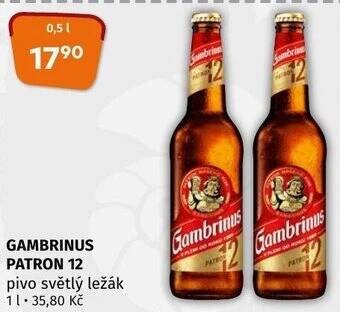 Coop GAMBRINUS PATRON 12 nabídka