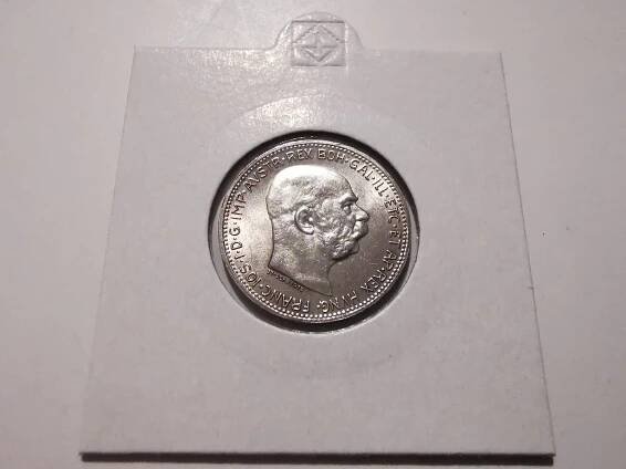 Stříbrná 1 koruna 1915 bz - Franz Josef I. | Aukro