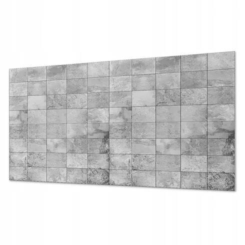Obkladová stěna s PVC grafikou Motiv dlaždic ve stylu kamene 120 x 60 cm