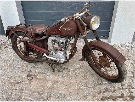 Motocykl Gima - Atelier Fiala