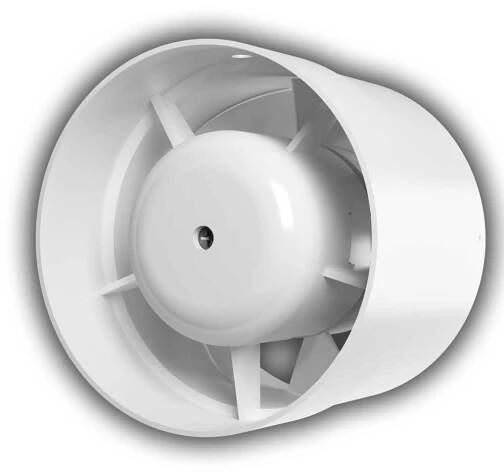 Ventilátor do potrubí PROFIT d100 mm s kuličkovými ložisky