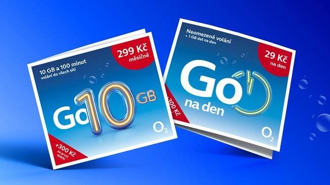 O2 dělá pořádek v předplacenkách. Nové Go karty jsou pouze dvě – jedna účtuje po dni, druhá za celý měsíc