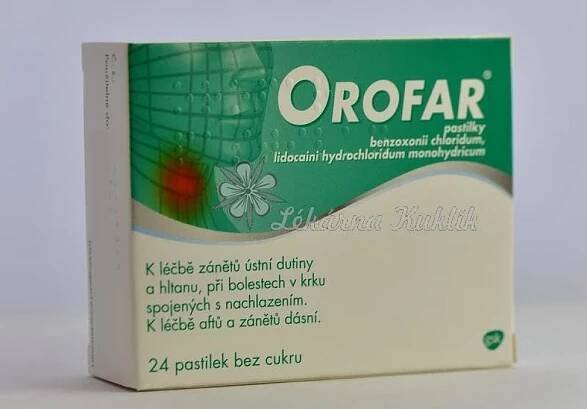OROFAR ORM 1MG/1MG PAS 24