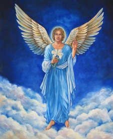Oranžový paprsek - Archanděl Gabriel » na křídlech Andělů