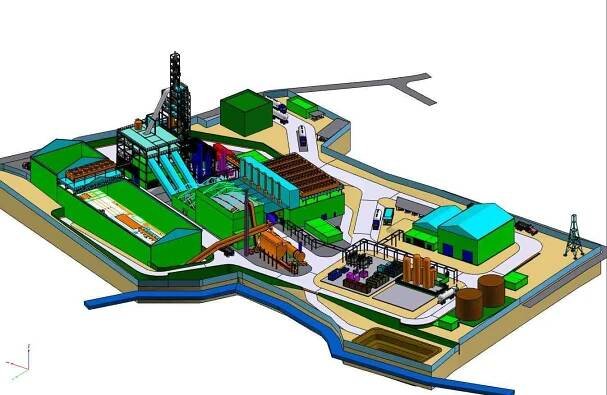 SOLO - Waste Gasification Plant - Emdelen - Industrial Engineering