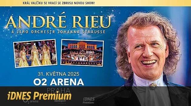 Houslová hvězda André Rieu se vrátí do O2 areny i příští rok. Přednostní vstupenky - iDNES.cz