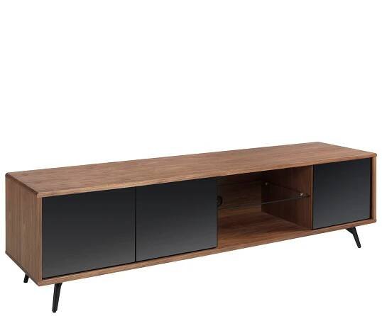 Televizní stolek Ořechový TV stolek Angel Cerdá No. 3223, 180 x 45 cm