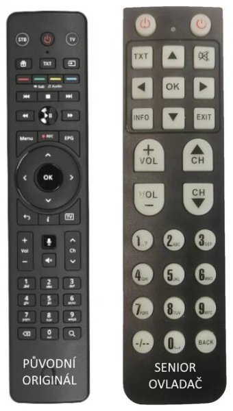 Dálkový ovladač Emerx O2 set-top box new od 299 Kč - Heureka.cz