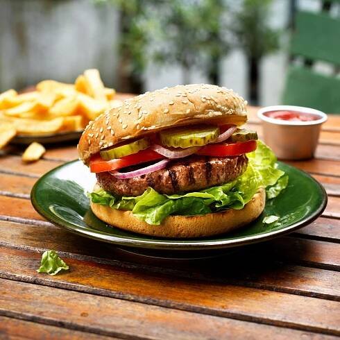 Klasický "Vege-tarián" Burger I Garden Gourmet