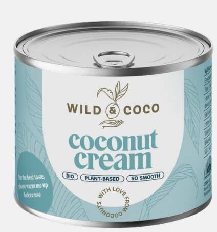 Wild & Coco Bio kokosové mléko 22 % tuku