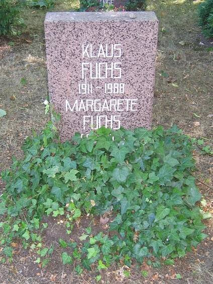 Místo posledního odpočinku Klause Fuchse