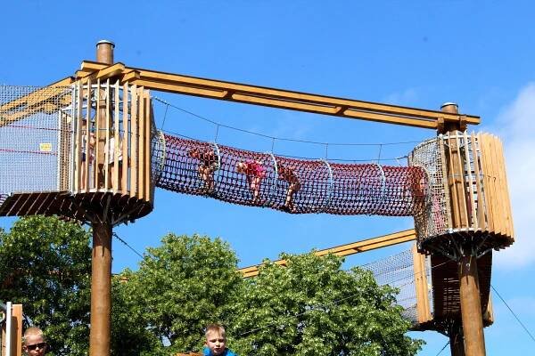 Olomoucký aquapark vybuduje novou atrakci: outdoorový areál jako tento