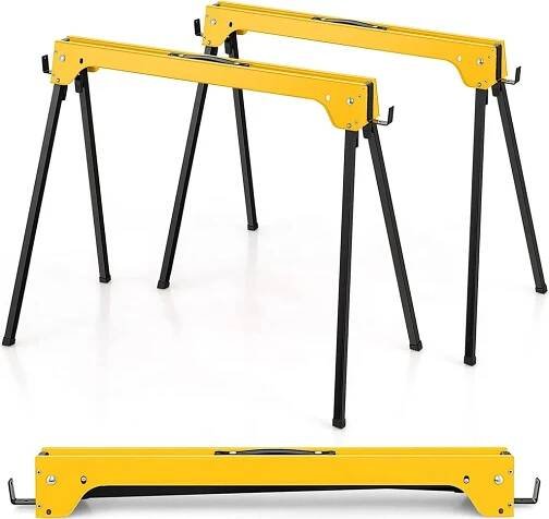 COSTWAY 2-pack kozlík, skládací kozlík do 600 kg, pracovní Obrázek produktu 