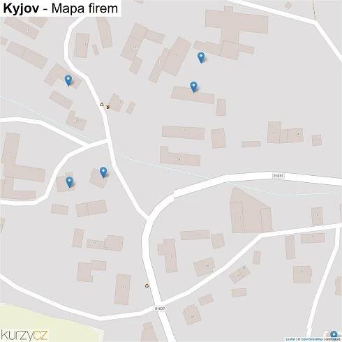 Kyjov - mapy | Kurzy.cz