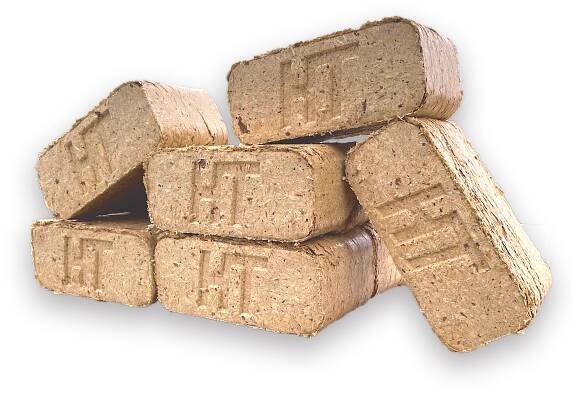 Dřevěné brikety RUF - HT paleta 800 kg