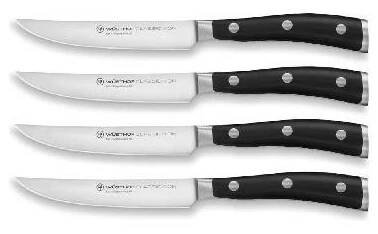 Wüsthof Dreizack Solingen CLASSIC IKON Sada steakových nožů 4 ks 1120360401