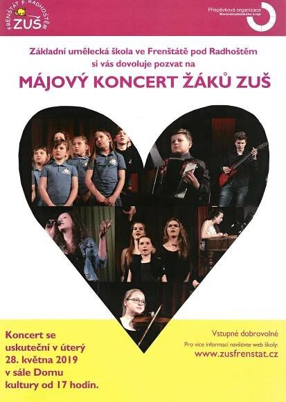 Májový koncert ZUŠ: TIC Frenštát pod Radhoštěm