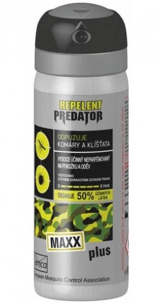 Repelent PREDATOR MAXX plus spray 80ml