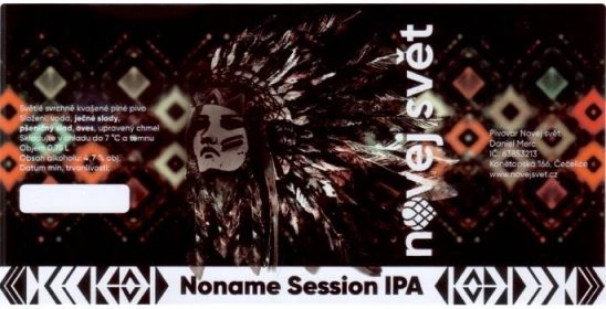 Noname Session IPA - Novej svět