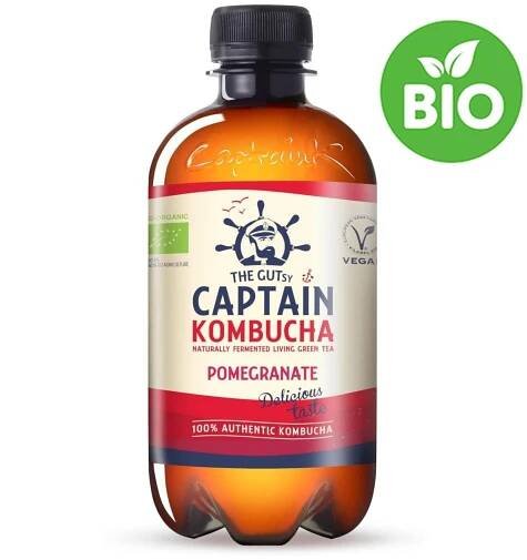 Captain Kombucha granátové jablko | 400 ml